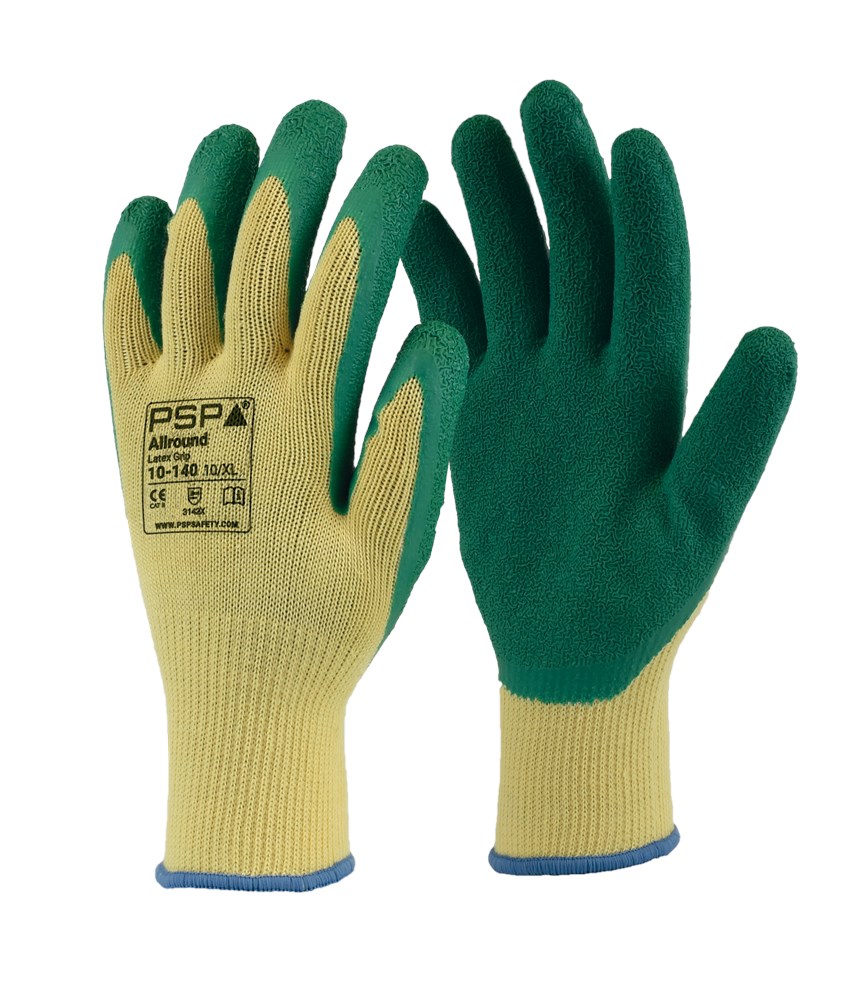 10-140 Allround Latex Werkhandschoen - Afbeelding 2
