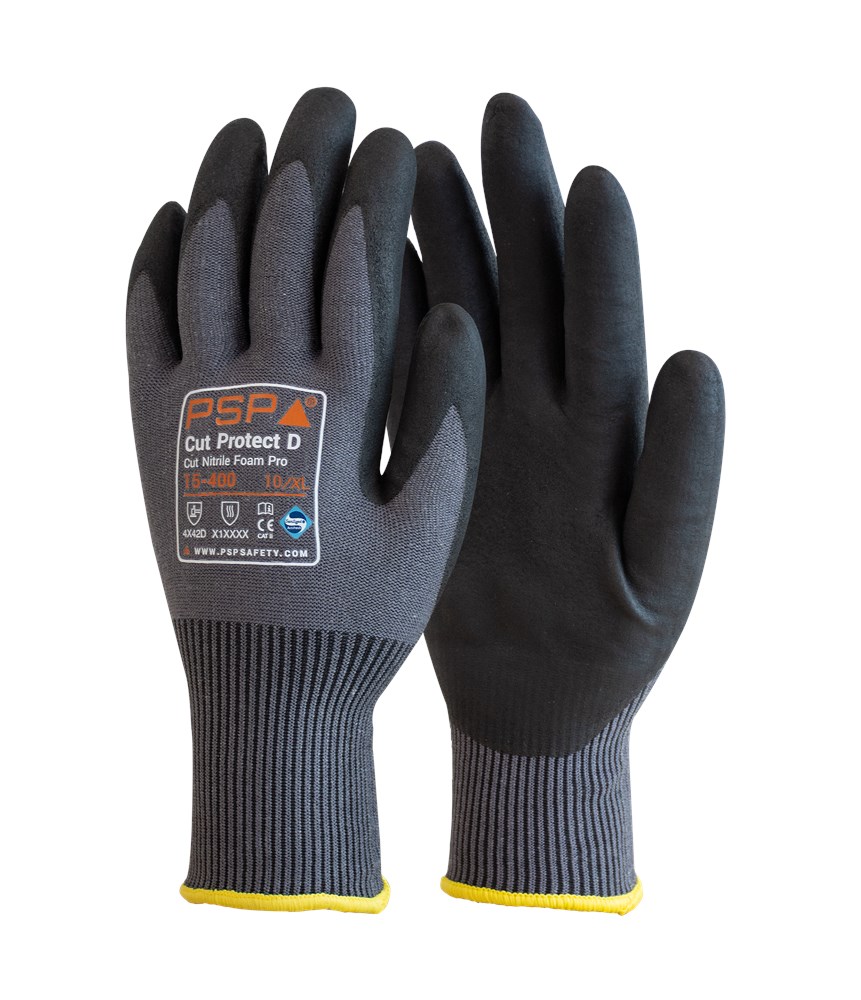 15-400 Cut Protect D Cut Nitrile Foam Pro Werkhandschoen - Image 2