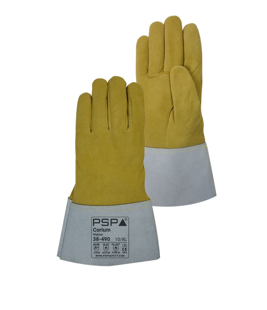38-490 TIG Lashandschoen Hertensplitleer - Image 2