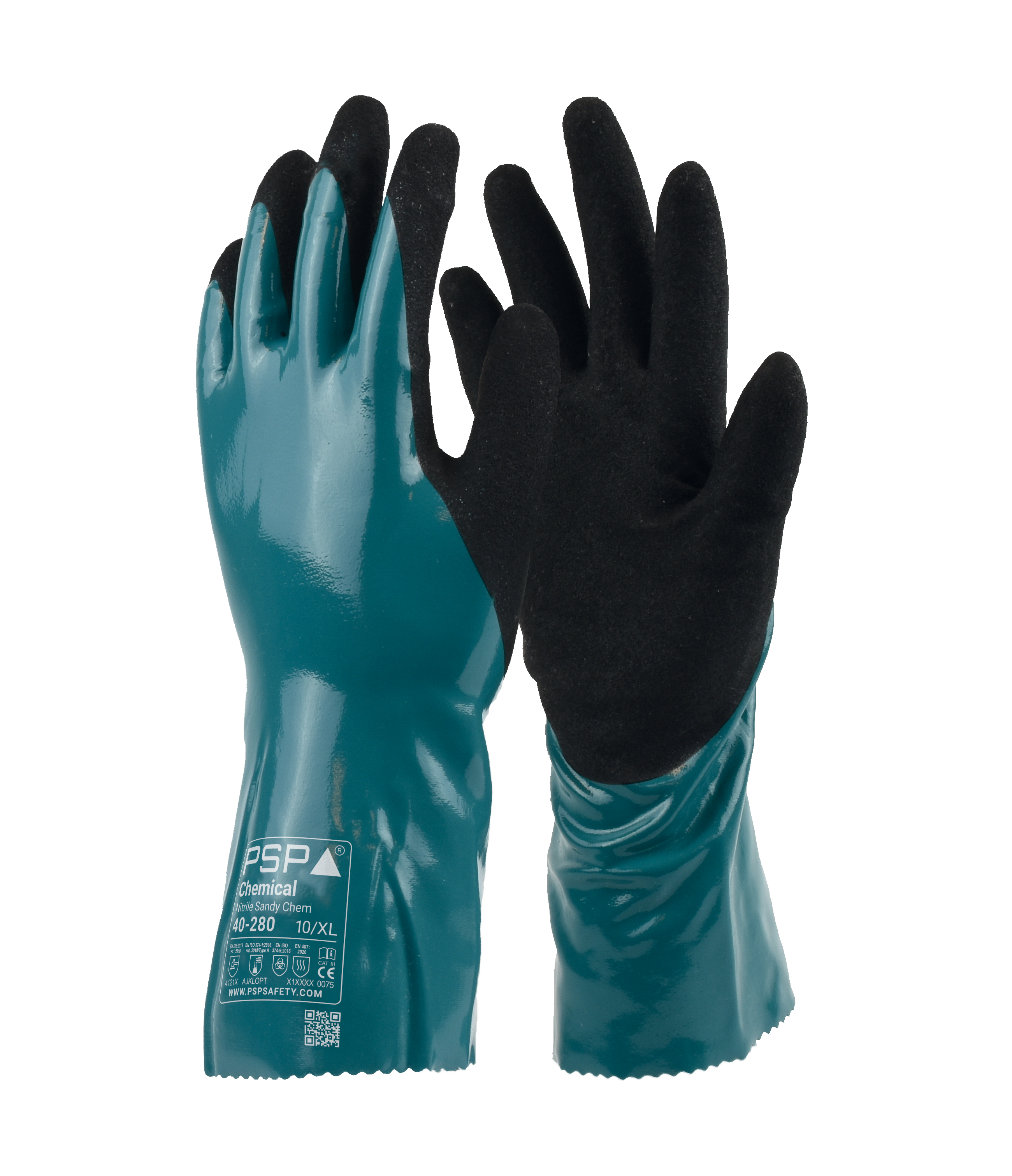 40-280 Chemical Nitrile Sandy Chem Werkhandschoen