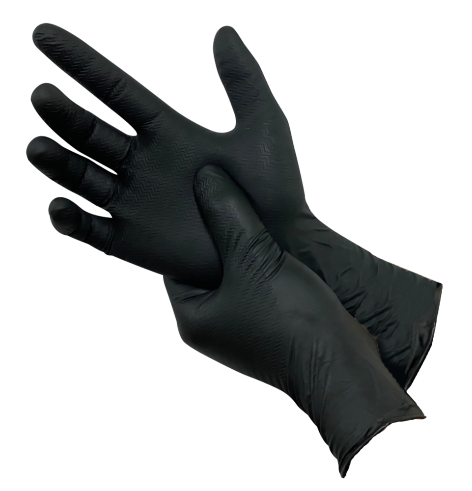 55-246 Single Use Nitrile Gripper Black Pro - Image 6